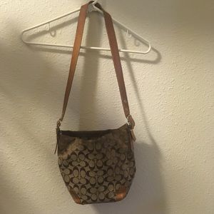 Coach bucket crossbody bag